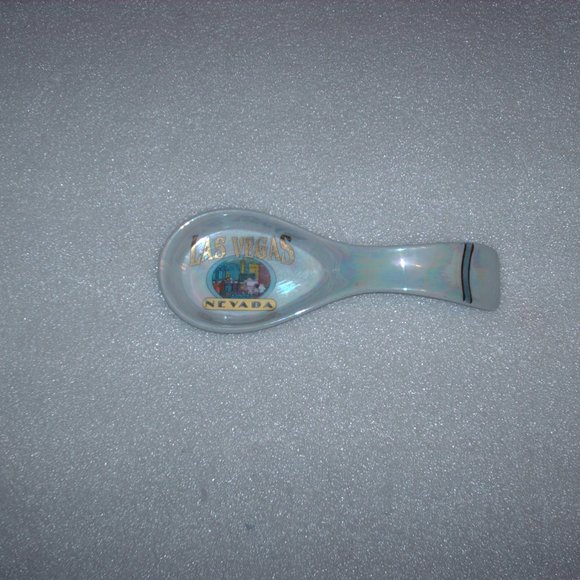 Las Vegas souvenir porcelain spoon rest - Picture 6 of 10